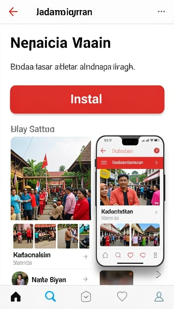 Tampilan antarmuka yang menarik dan user-friendly.