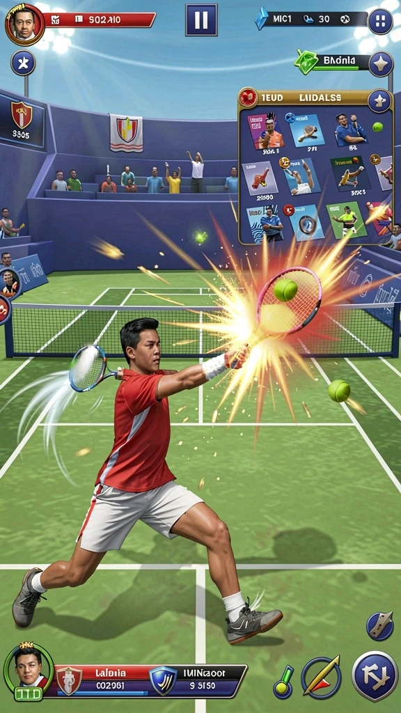 Tangkapan layar menampilkan mode multiplayer yang penuh aksi.
