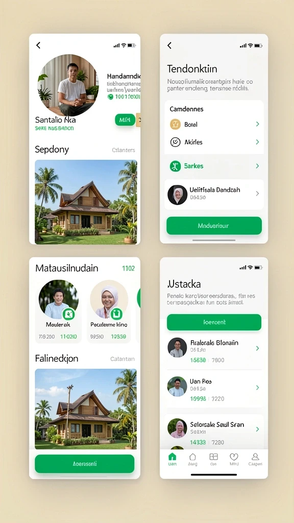 Tampilan antarmuka yang intuitif dan mudah dipahami.