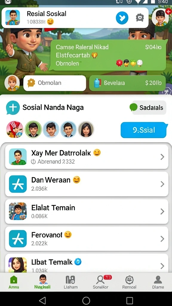 Berbagai lokasi petualangan yang menantang dan indah.