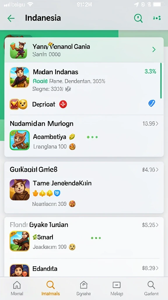Tampilan antarmuka yang user-friendly dan menarik.