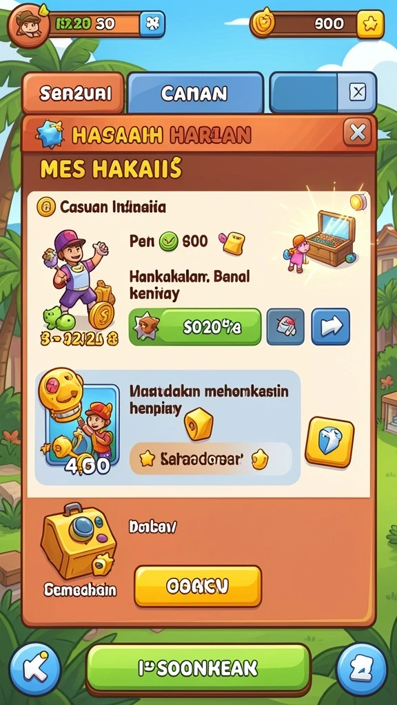 Level baru penuh tantangan untuk dijelajahi.
