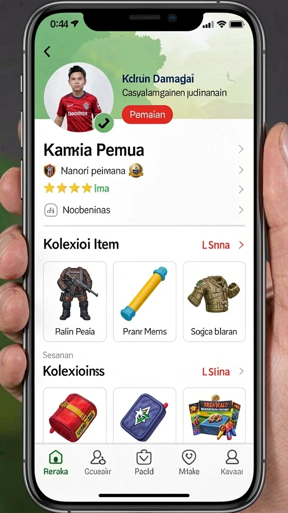 Screenshot dari level baru yang diperkenalkan.