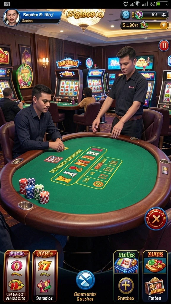 Tampilan antarmuka yang user-friendly untuk navigasi sederhana.