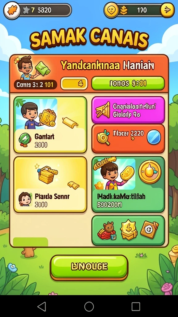 Grafis yang memukau dalam setiap level.