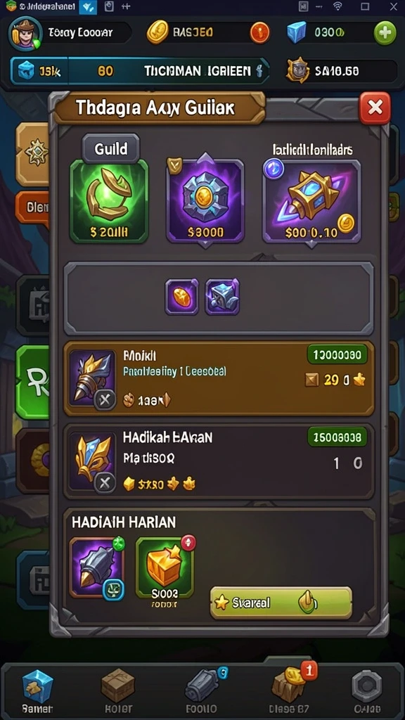 Tangkapan layar memperlihatkan tampilan menu yang menarik.