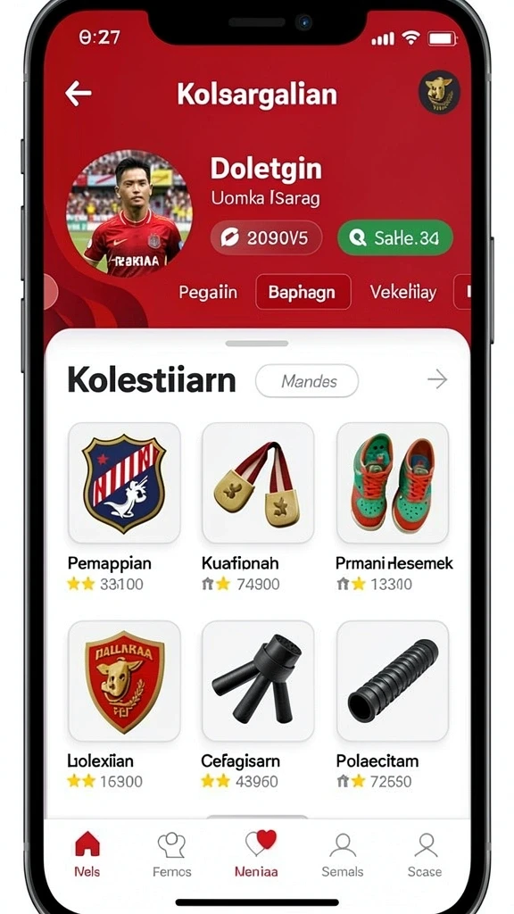 Tampilan antarmuka yang sederhana dan mudah dinavigasi.