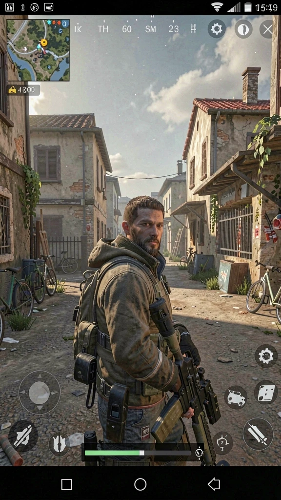 Screenshot memperlihatkan pemandangan menakjubkan dalam game.