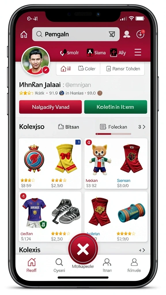 Tampilan antarmuka yang user-friendly dan menarik.