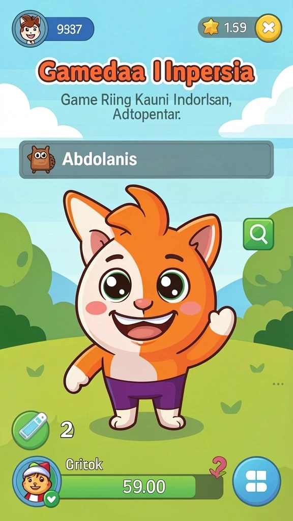 Tampilan antarmuka pengguna yang intuitif.