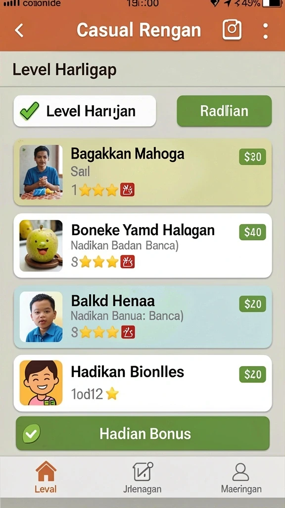 Screenshot menunjukkan karakter baru dalam permainan.