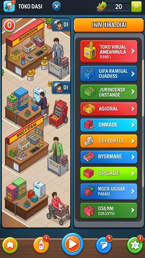 Fitur multiplayer yang memungkinkan kompetisi online.