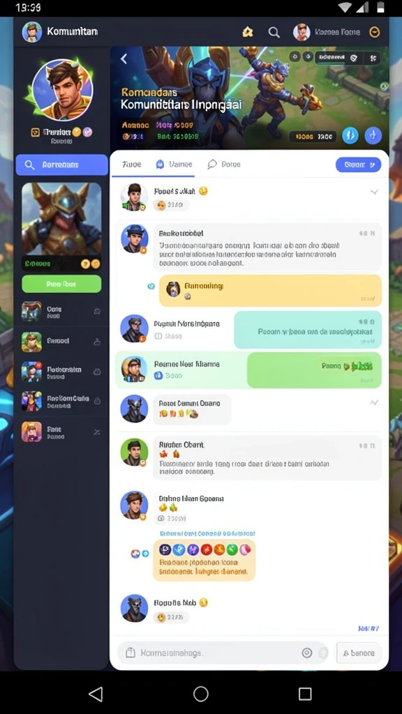 Tangkapan layar ketiga memperlihatkan aksi seru saat bertarung di dalam game.