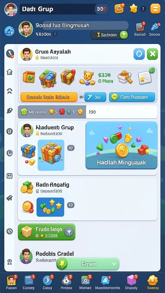 Tampilan antarmuka yang user-friendly dan mudah dinavigasi.