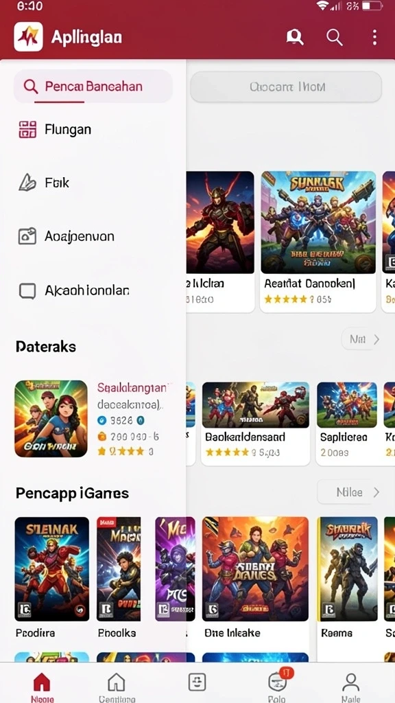Fitur reward yang menarik bagi pemain.