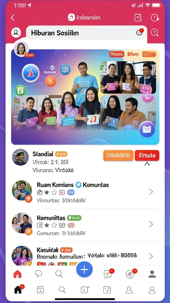 Tampilan antarmuka yang intuitif dan mudah digunakan.