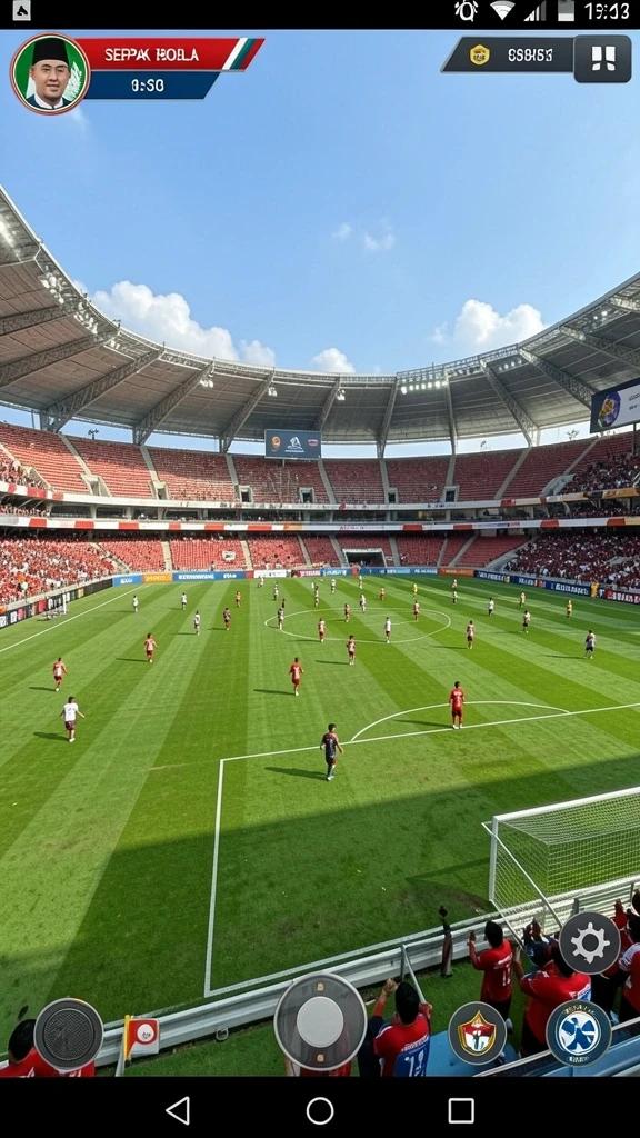 Screenshot aksi seru dari game MPO76.