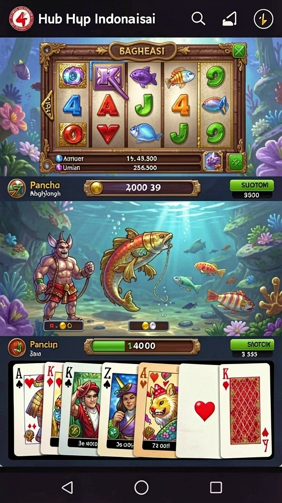 Screenshot 2 menampilkan berbagai pilihan permainan togel yang tersedia.