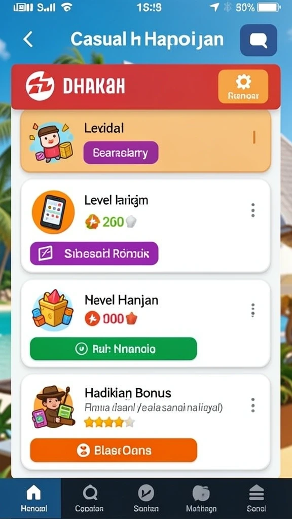 Tampilan antarmuka yang user-friendly dan menarik.