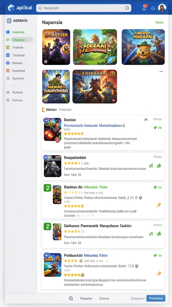 Berbagai karakter unik yang dapat dipilih.