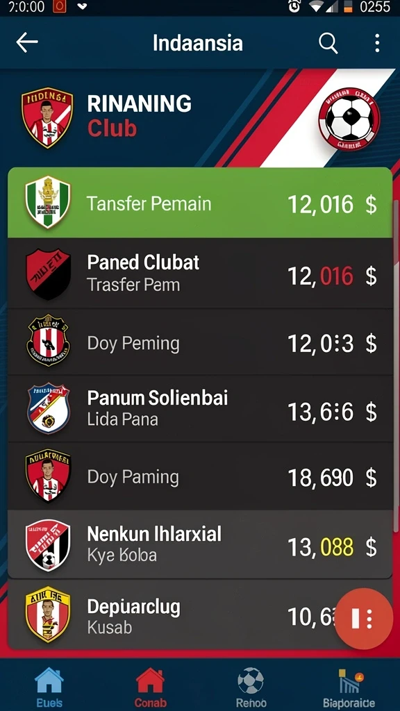Tampilan antarmuka yang intuitif dan menarik.