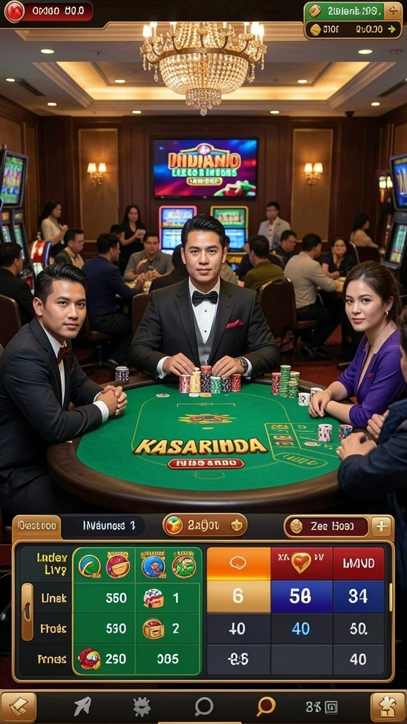 Lingkungan game yang indah dan menawan.