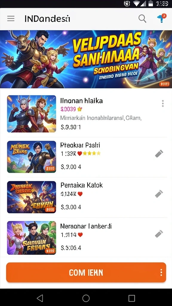 Gameplay yang seru dengan berbagai tantangan menarik.