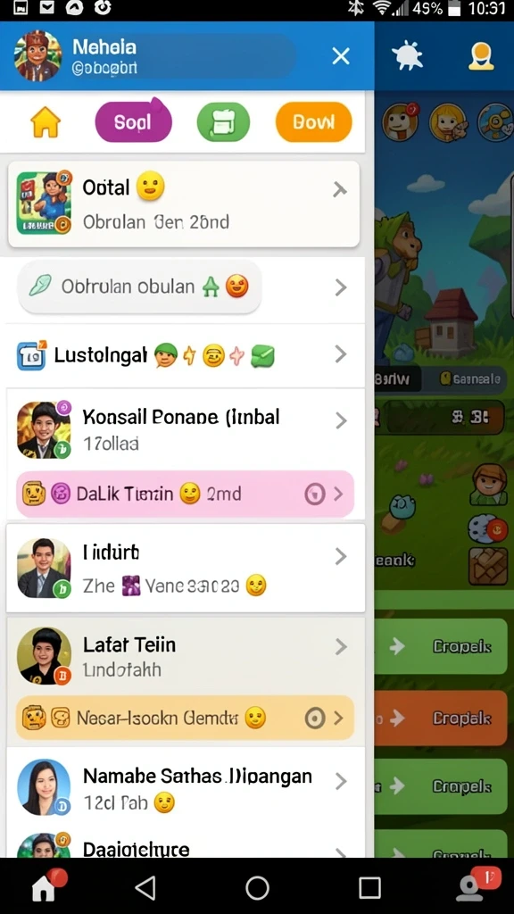 Lihat karakter unik yang bisa kamu kustomisasi di SPINGILA.