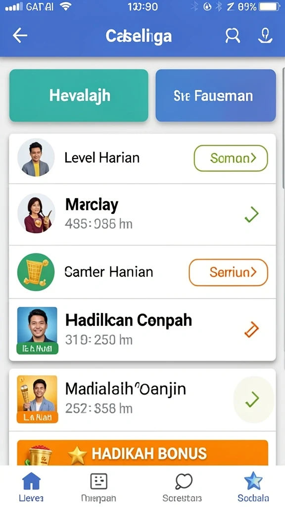 Keseruan bermain bersama teman secara online.