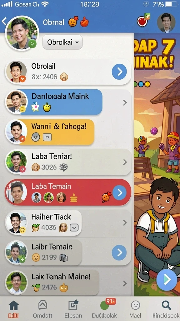 Level baru yang menantang dan seru.