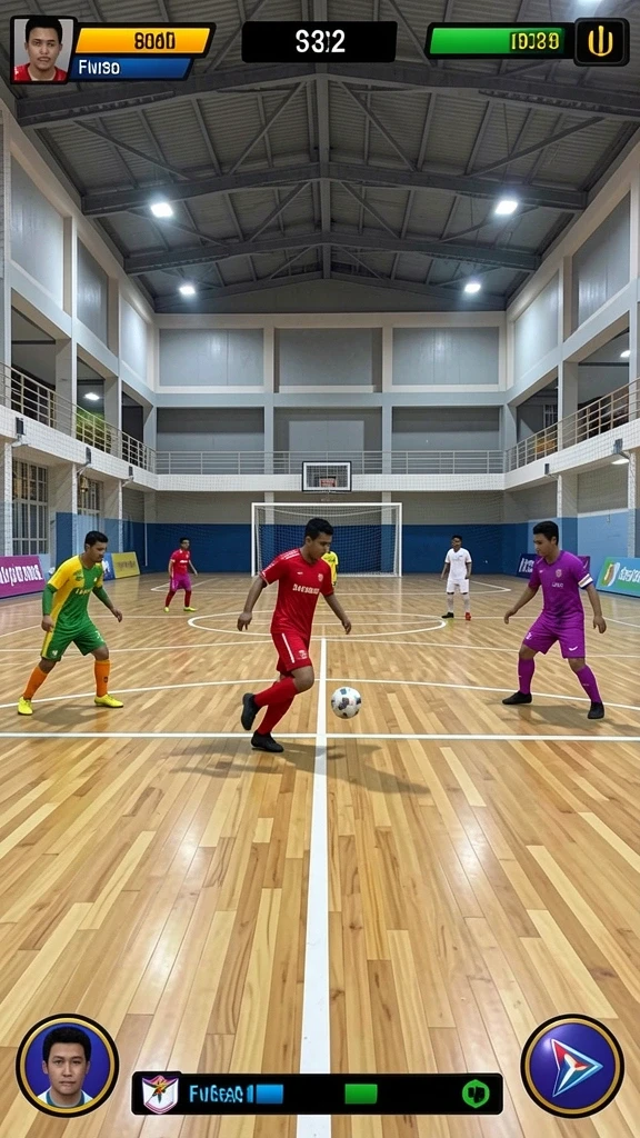Tangkapan layar menunjukkan mode multiplayer yang seru.