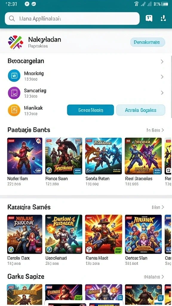 Karakter dengan desain yang unik dan memesona.