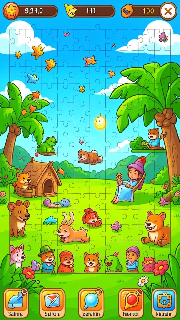 Gameplay yang menantang dan penuh strategi.