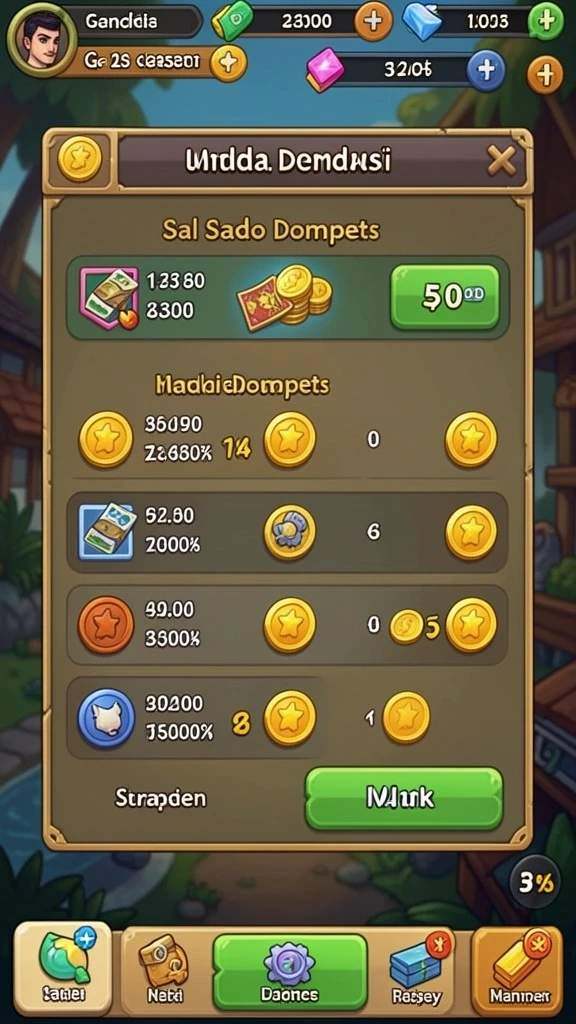 Mode multiplayer yang seru dan kompetitif.