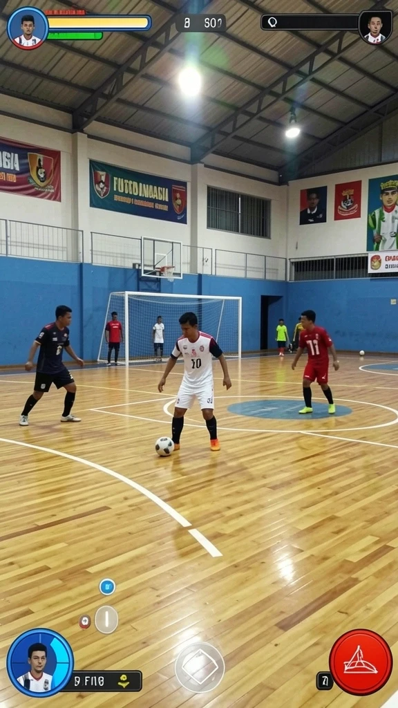 Mode multiplayer yang memungkinkan interaksi dengan teman.