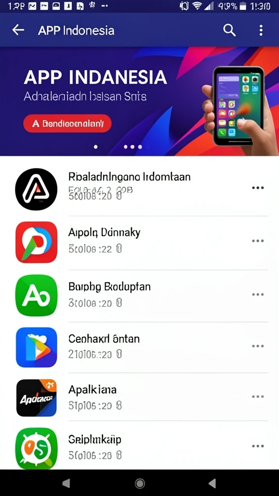 Tampilan grafis yang menarik dan warna cerah.